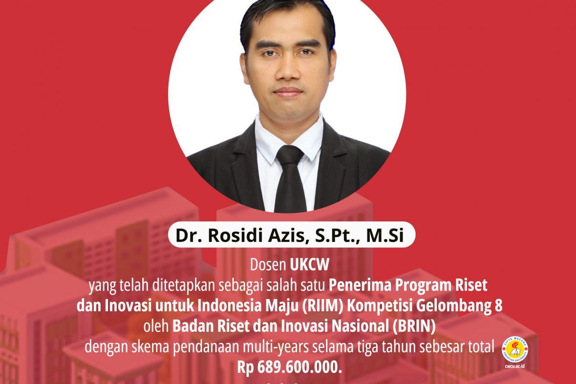 Dosen Cipta Wacana Raih Pendanaan Riset Multi-Years dari BRIN dan IPB University Senilai Rp 689 Juta