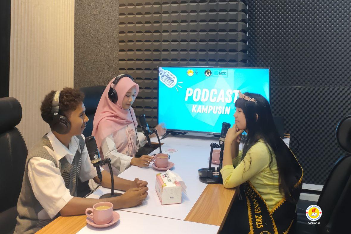 Cerita Unik Para Finalis Duta Kampus 2025 di Podcast Kampusin BEM UKCW Malang