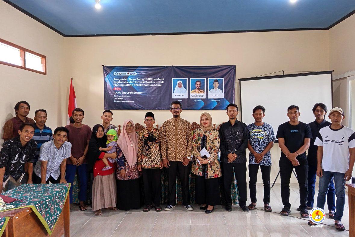 Dosen Cipta Wacana Beri Penguatan UMKM Lewat Digitalisasi dan Inovasi Produk