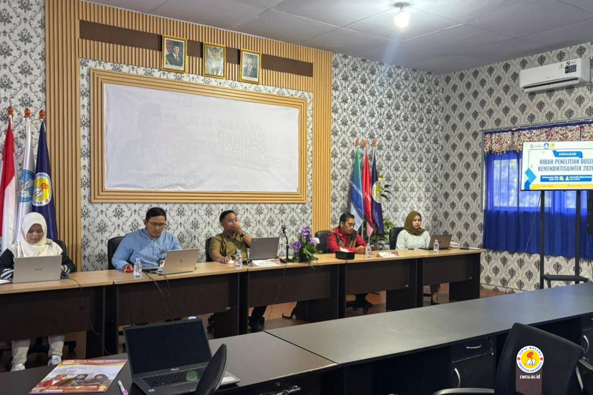 Siap Tembus Hibah Kemendiktisaintek 2026, CWCU Gelar Sosialisasi & Monev Internal Secara Terpadu