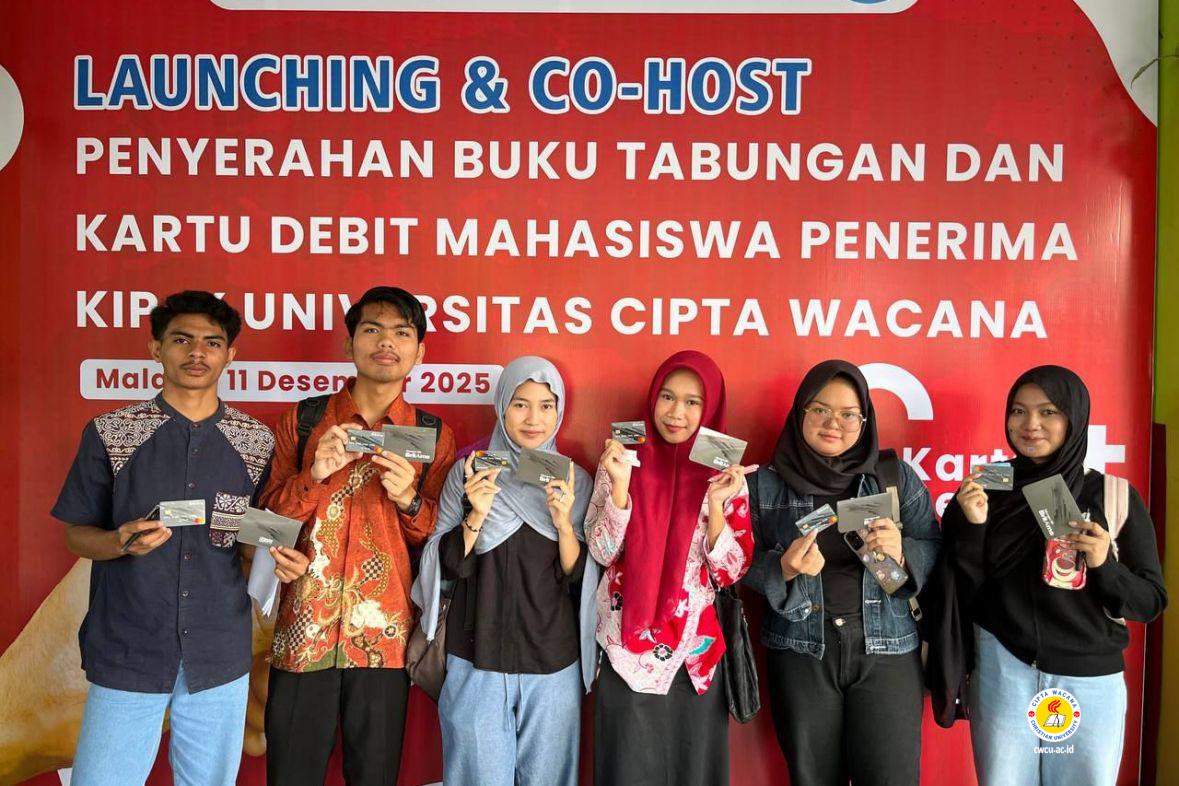 CWCU Gandeng BRI untuk Sosialisasi & Penyerahan Buku Tabungan Mahasiswa
