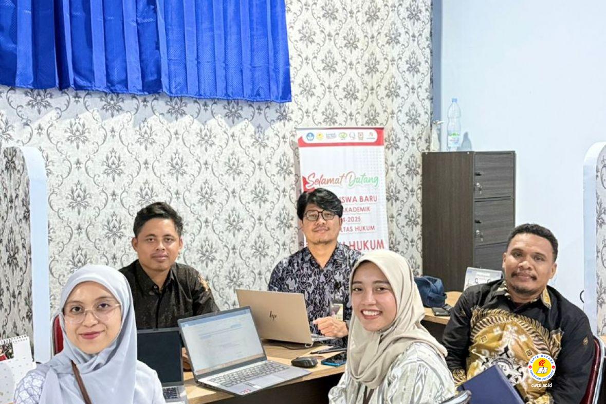 Fakultas Hukum CWCU Bahas Program Tri Dharma Semester Genap 2025-2026