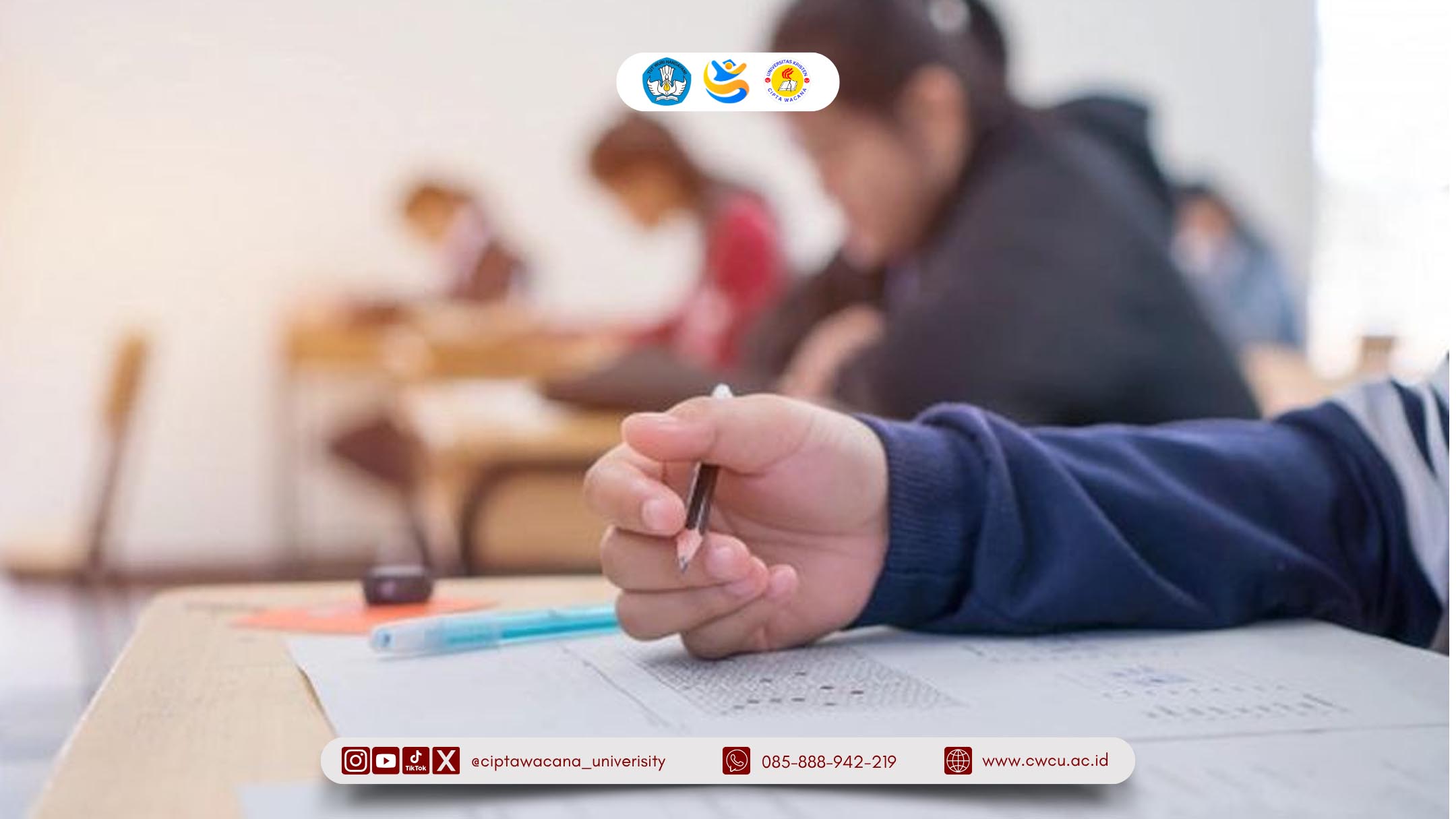 Pengumuman Hasil Seleksi Administrasi PMB CWCU Gelombang I & II TA 2026/2027