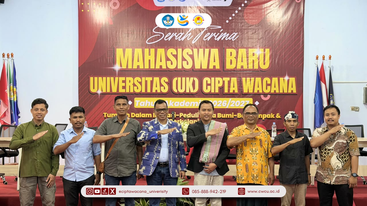 Resmi Diserahterimakan, 327 Mahasiswa Baru Gelombang 2 Siap Memulai Kuliah di CWCU