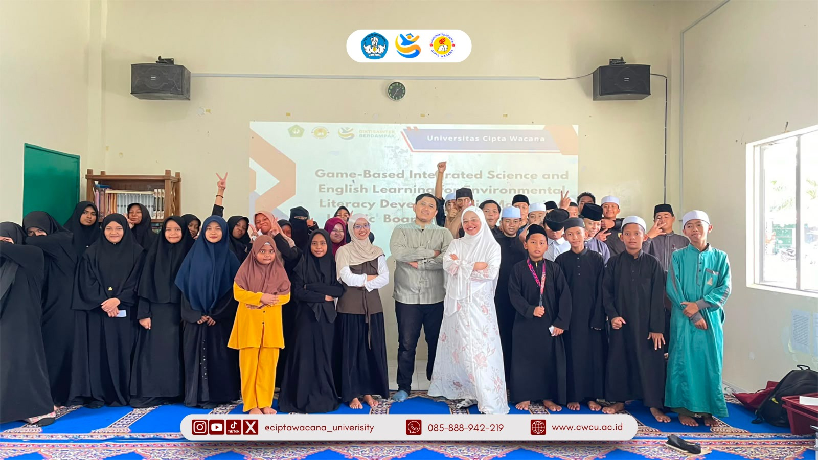 CWCU Gelar Pembelajaran Internasional Berbasis Game untuk Dorong Literasi Lingkungan di Malaysia